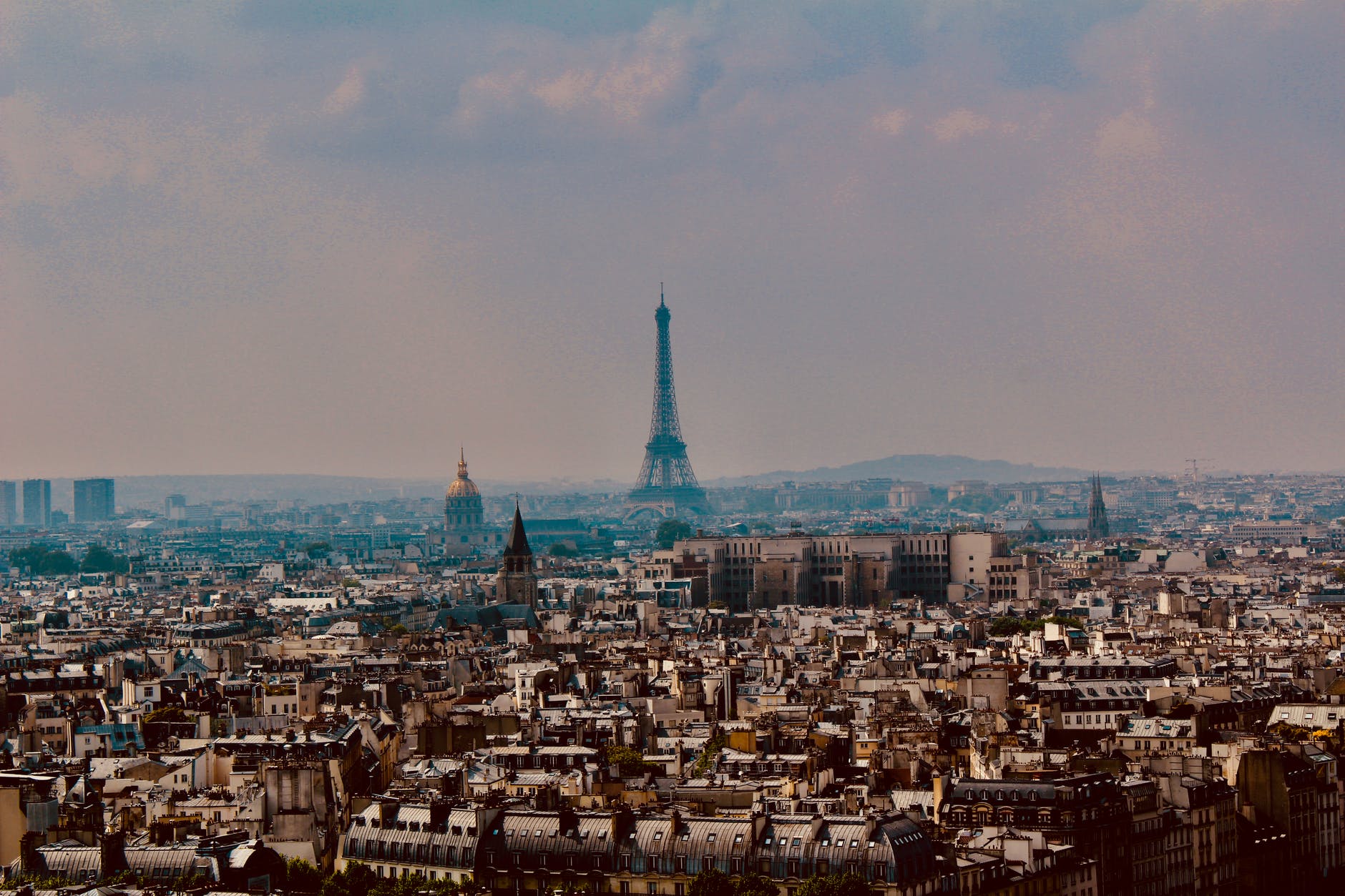 panorama Paříž